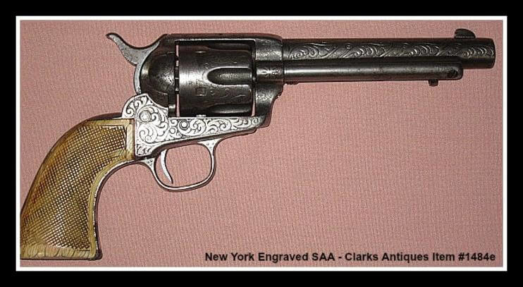 Nimschke Engraved Colt SAA full view pic 2