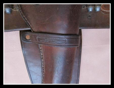 Shelton Payne Maker marked Western Rig for Colt SAA