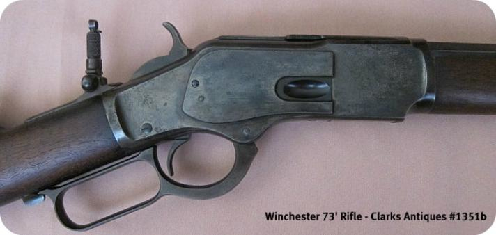 A Lyman folding leaf sight for this Winchester 1873 Rifle