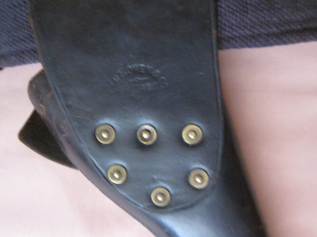 1896 Military Flap Holster Makers Mark