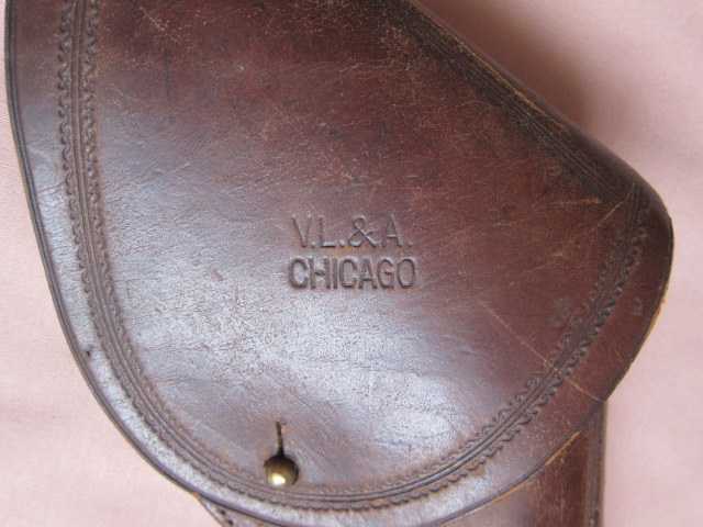 V.L.&A. Flap Holster makers mark
