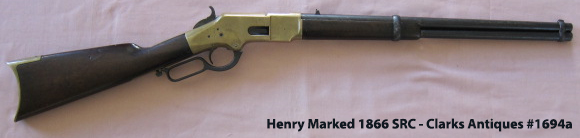 Henry Marked 1866 Winchester SRC