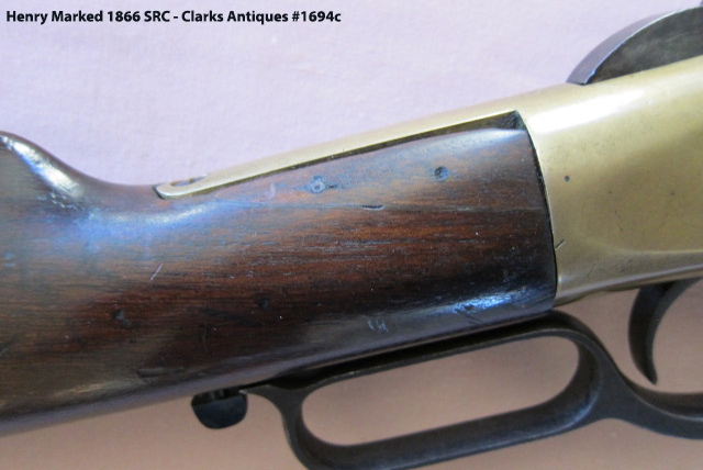 Henry Marked 1866 Winchester SRC- Butt Stock Repair