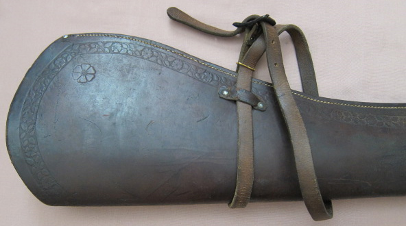 Rifle Scabbard - Olive brand border style