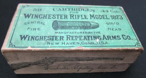 Antique 44-40 Ammo - Front Side Wrap