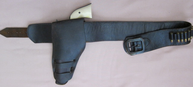Catalog Holster and Belt - Belt Backside