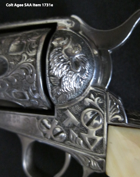 Cole Agee Cattle Brand Colt - African Lion Head