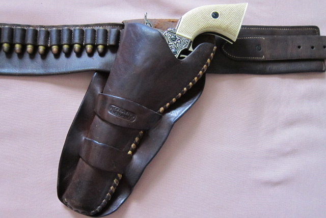 RT Frazier holster and Belt - For Colt 7-1/2"