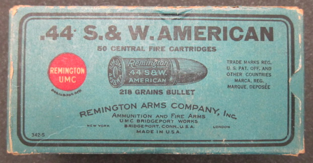 S&W 44 American Ammo - Top View