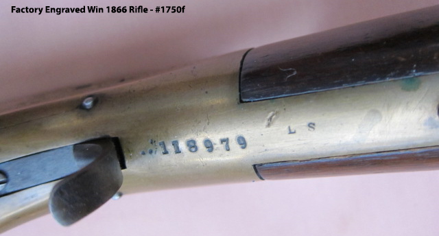 Factory Engraved Winchester 1866 Rifle - Serial #