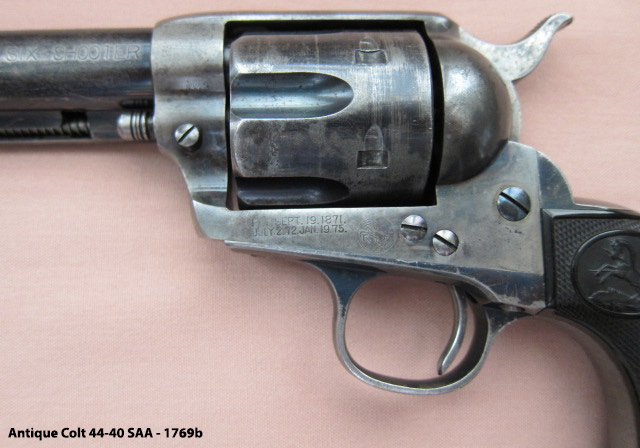 Antique Colt 44-40 SAA - Case Coloring