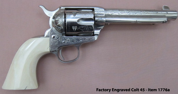 Factory Engraved Colt 45
