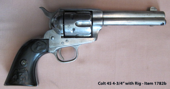 Antique Colt 45 4-3/4" - Right Side