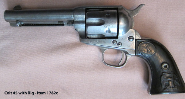 Antique Colt 45 4-3/4" - Left Side