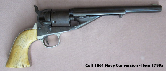 Colt 1861 Navy Conversion - Right Side