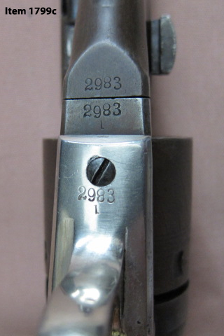 Colt 1861 Navy Conversion - Frame Numbers