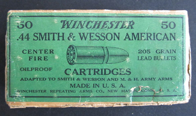 Winchester 44 S&W American- Top View