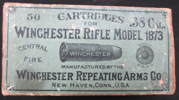 Antique 38-40 Ammo - Top Label
