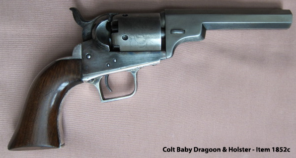 Colt Baby Dragoon & Holster - Right Side