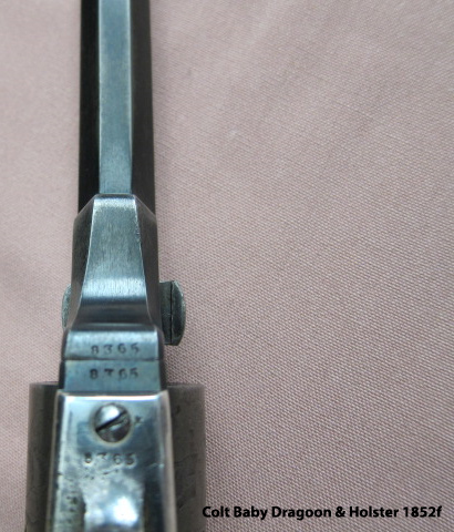 Colt Baby Dragoon & Holster - Serial Numbers