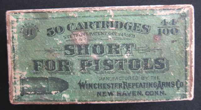 Winchester 44 Short Rimfire Ammo