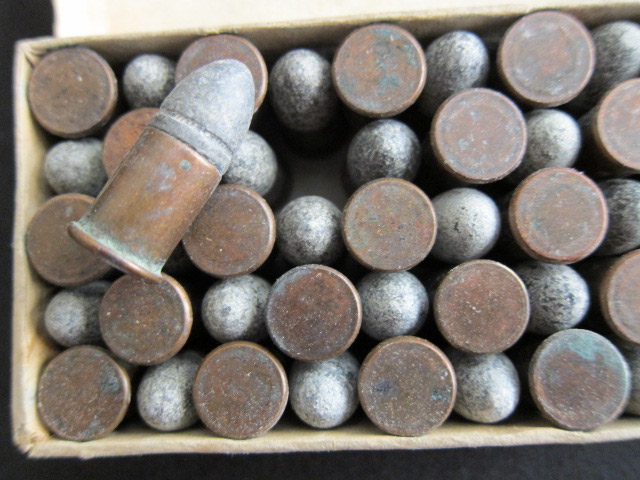 Winchester 44 Short Rimfire Ammo - Up Close View