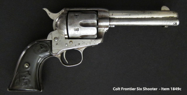 Colt Frontier Six Shooter - Full Right Side