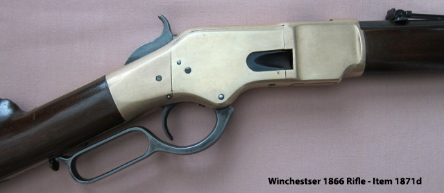 Winchester 1866 Rifle - Right Side Frame