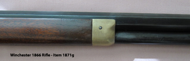 Winchester 1866 Rifle - End Cap