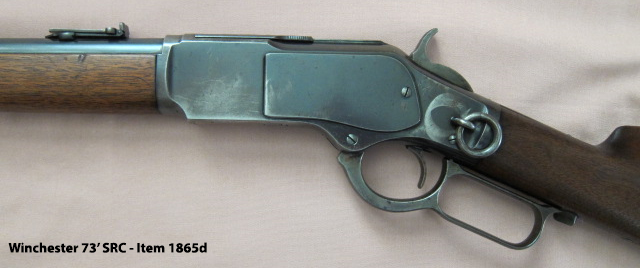 Winchester 1873 SRC - Frame Left Side