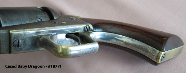 Cased Colt Baby Dragoon - Silver Plate