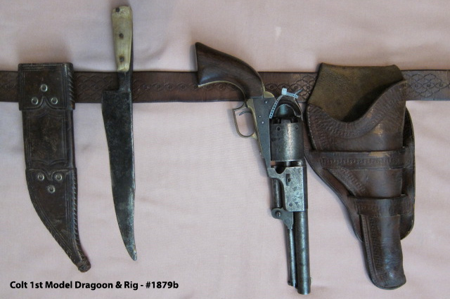 Colt 1st Model Dragoon & Rig - Gun & Knife