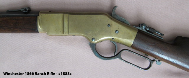 Winchester 1866 Ranch Rifle - Frame Left Side